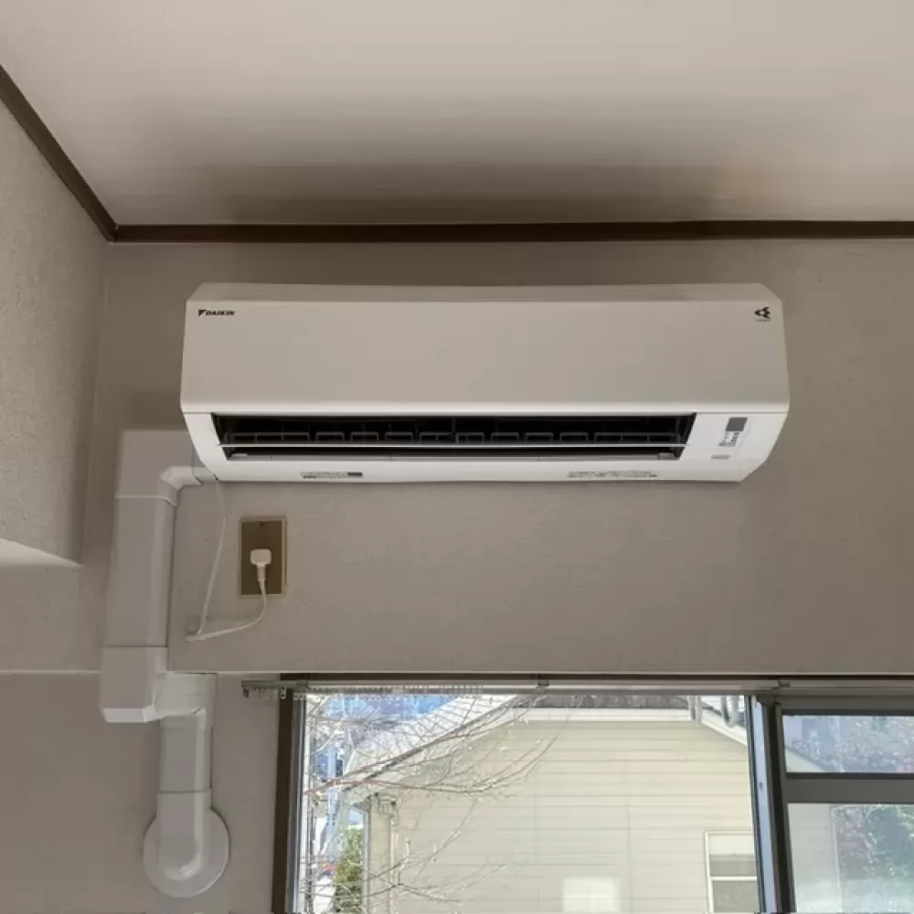 S285ATES-Wのエアコン交換工事