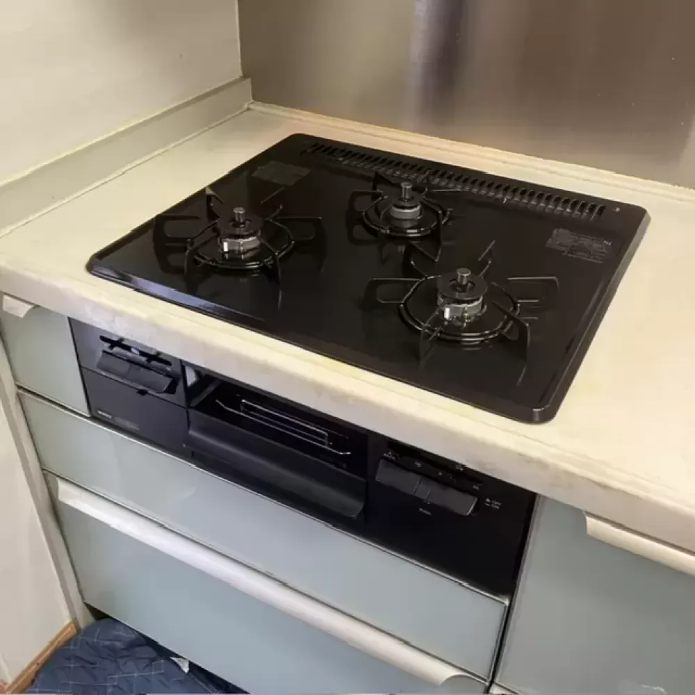 N3WV5RWTQ1のビルトインガスコンロ交換工事