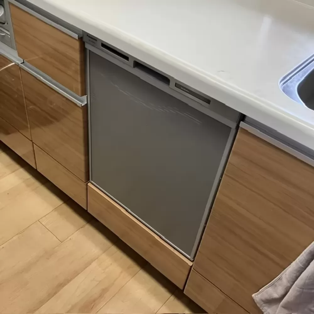 NP-45MD9Sのビルトイン食洗機工事