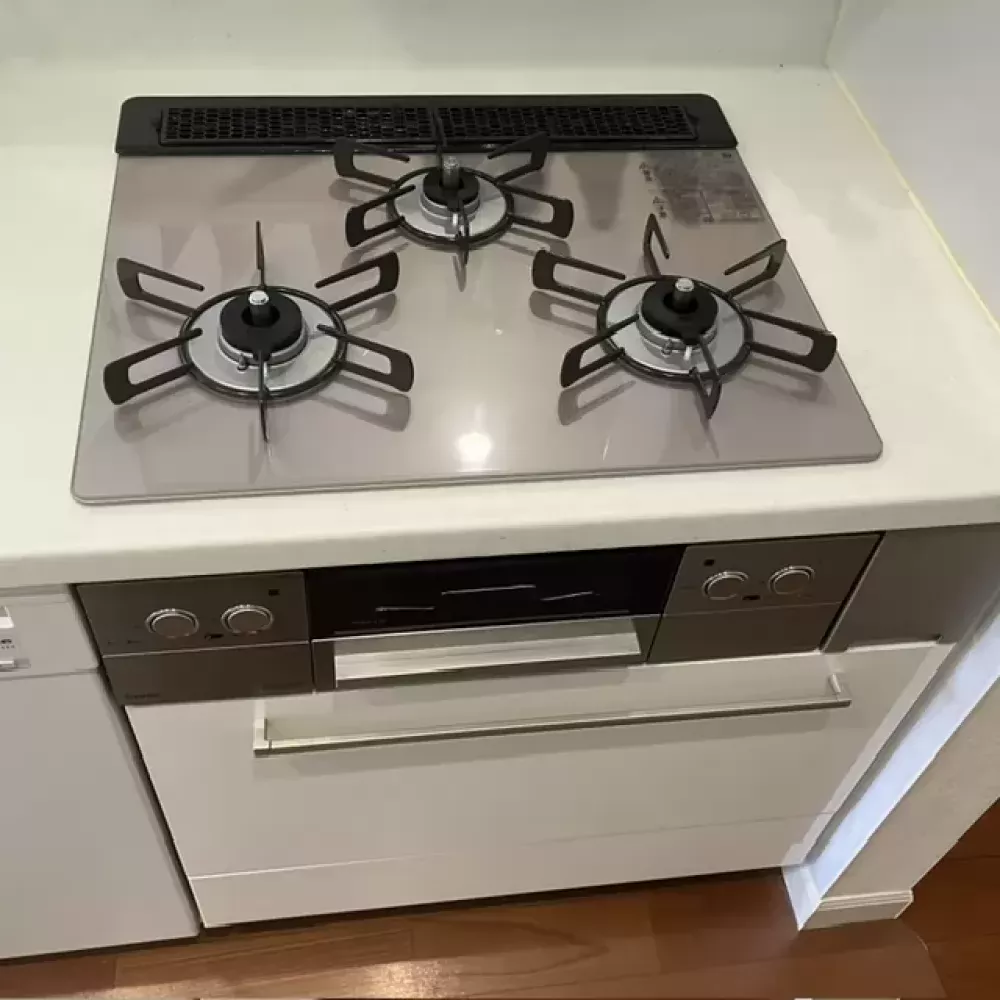RHS31W42J2RSTWのビルトインガスコンロ交換工事