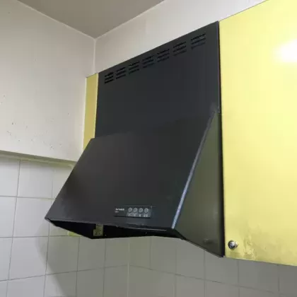 岐阜県大垣市 交換前のレンジフード サンウェーブ NBH-631