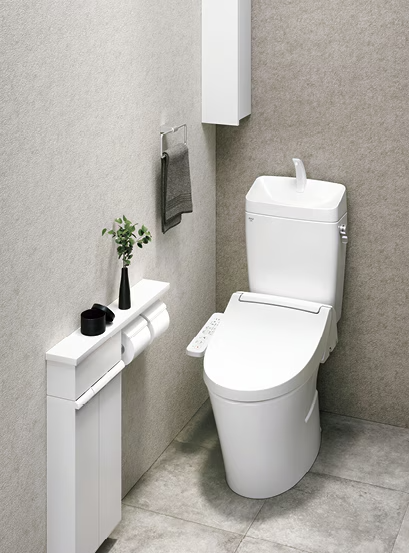 アメージュ便器を置いたトイレ空間