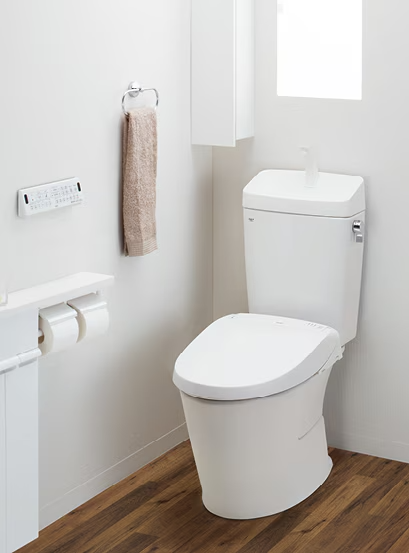 アメージュ便器 ピュアホワイトのトイレ空間