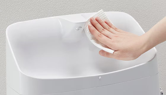 お掃除しやすい手洗い